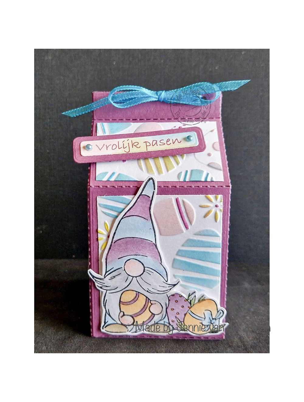 Nellie Snellen • Pochoir 15x15cm Fond œufs de Pâques