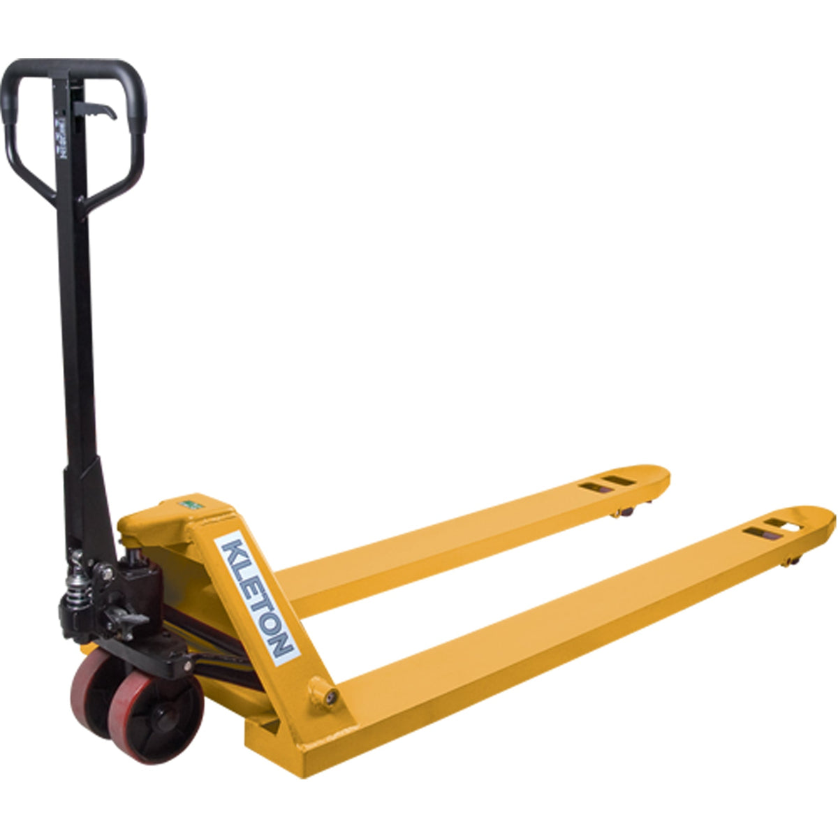 Long Fork Manual Pallet Trucks, Steel, 72" L x 27" W, 5500 lbs. Capacity