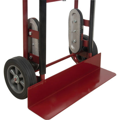 Diable pour appareil électroménager, acier, capacité de 250 kg, 43 cm L x 150 cm H