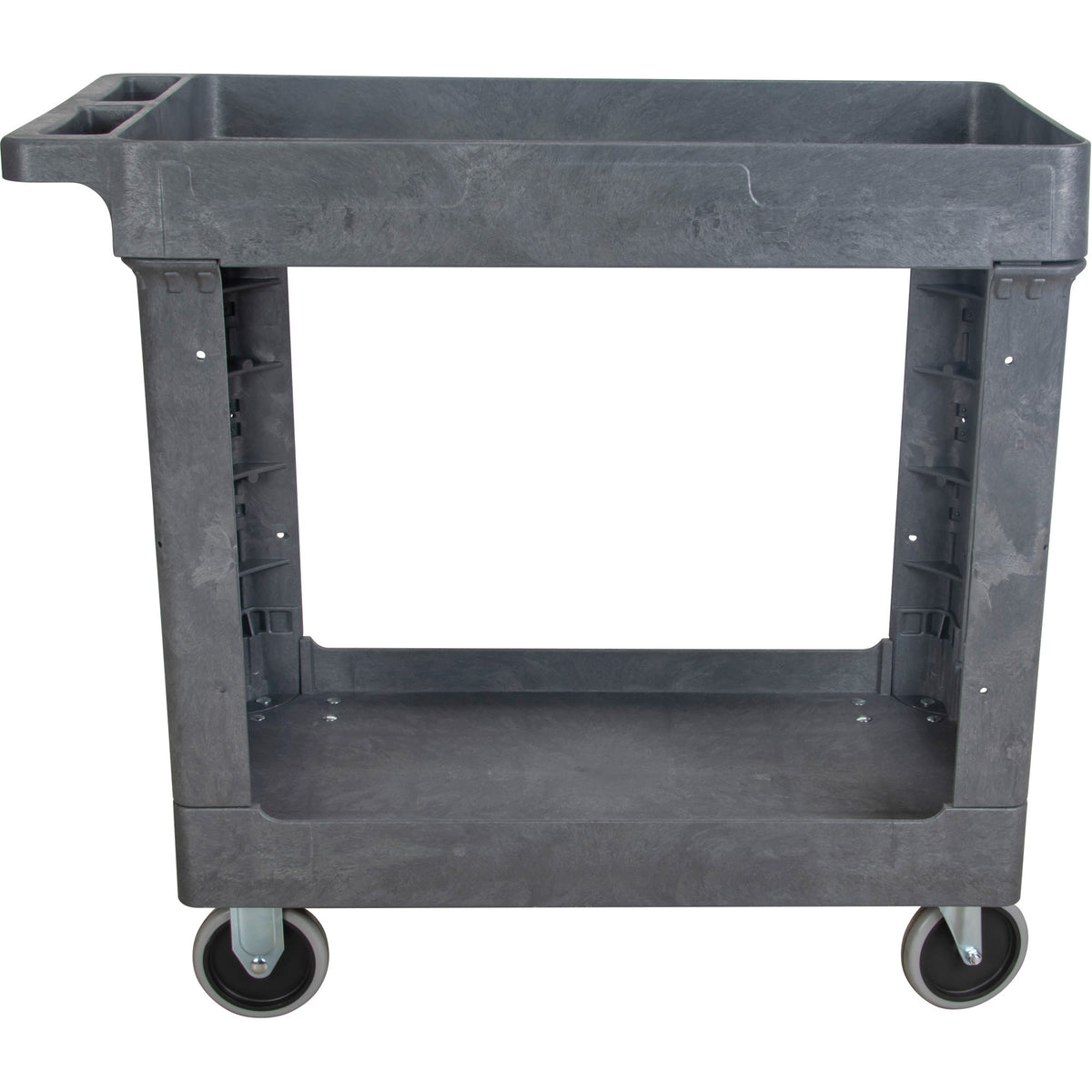 Utility Service Cart, 2 Tiers, 16-1/2" x 32-1/2" x 34-1/2", 550 lbs. Capacity