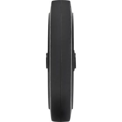 Mold-On Rubber Wheel, 10" (254 mm) Dia. x 2" (50.8 mm) W, 948 lbs. (430 kg) Capacity