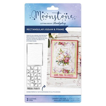 Matrices de découpe Moonstone – Puzzle rectangulaire et cadre