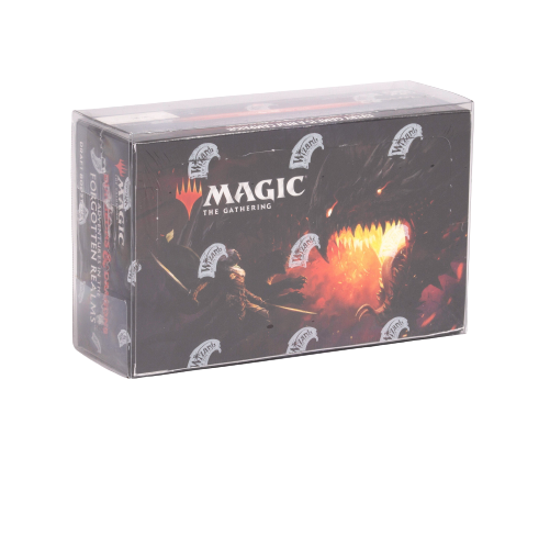 Boîte de boosters de draft Magic The Gathering Adventures in The Forgotten Realms - Protection EVORETRO PET 0,35 mm - Lot de 1