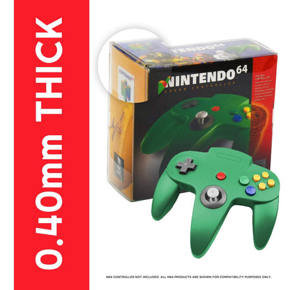 Boîte de contrôleur Nintendo 64 Protecteur EVORETRO 0,40 MM Pack de 1