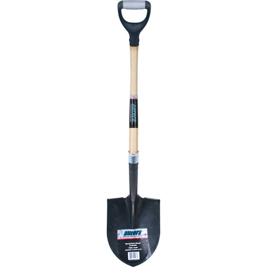 Heavy-Duty Round Point Shovel