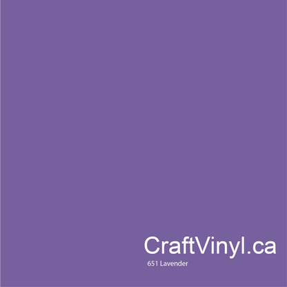 Oracal 651 Glossy Lavender #043 sheets and rolls