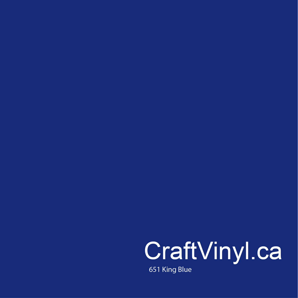 Vinyle Oracal 651 Brillant Bleu roi #049