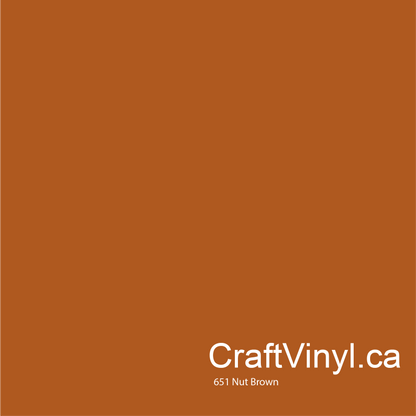 Oracal 651 Glossy Nut Brown Vinyl #083 sheets and rolls