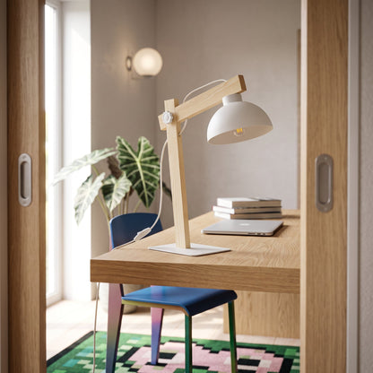 Lampe de Chevet Scandinave OSLO Blanc