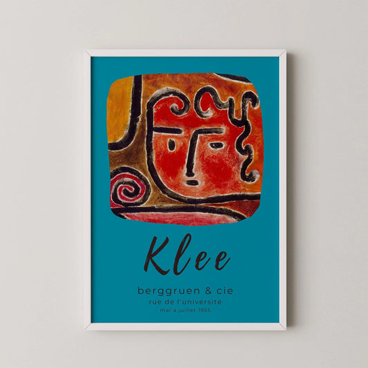 Estampe giclée de l'exposition « Hot Blooded Girl » de Paul Klee