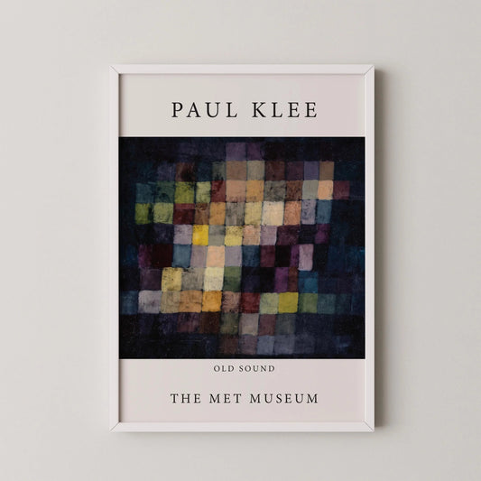 Paul Klee - Son ancien | Affiche d'exposition d'art moderne (disponible encadrée à la main ou sans cadre)