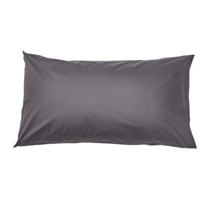 Lot de taies d'oreiller essentielles en percale de coton biologique