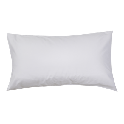 Lot de taies d'oreiller essentielles en percale de coton biologique