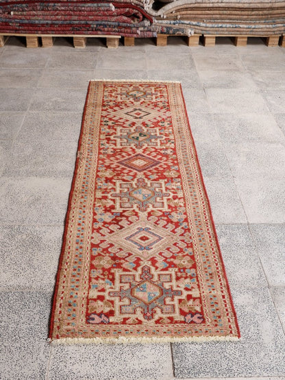 Persian Karaja Runner Rug | 2' 2” x 7' 10"