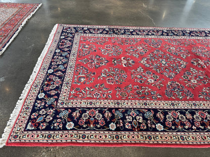 Persian Sarouk Rug | 6' 11" x 9' 10"