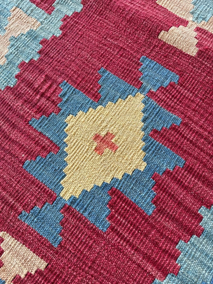 Persian Shiraz Kilim Runner Rug | 2' 10" x 6' 3"