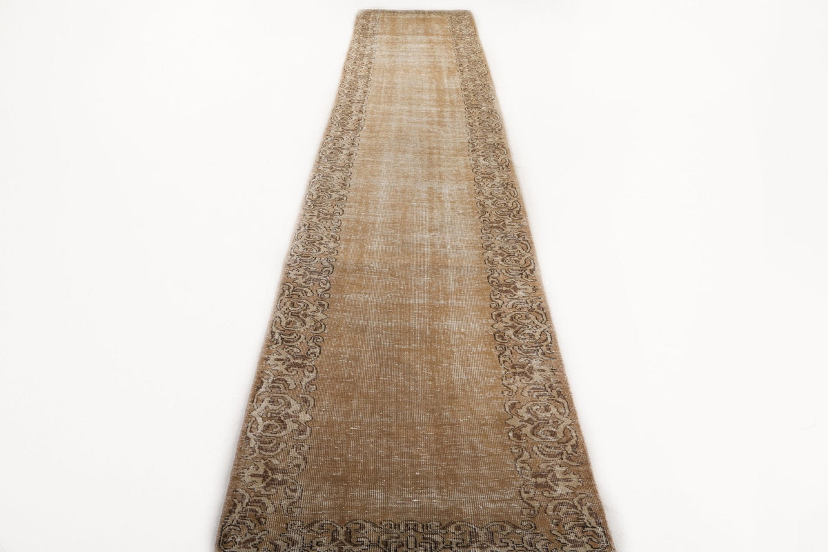 Persian Tabriz Runner Rug | 2' 9" x 14' 1"