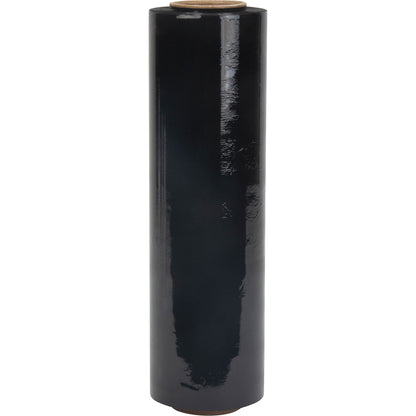 Stretch Wrap, 80 Gauge (20.3 micrometers), 18" x 1500', Opaque Black