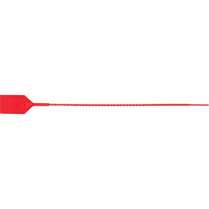 Standard-Duty Security Seal, 12", Plastic, Plastic Seal