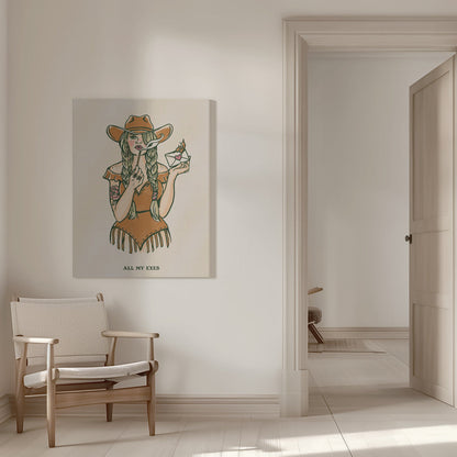 Wall Art All My Exes 2