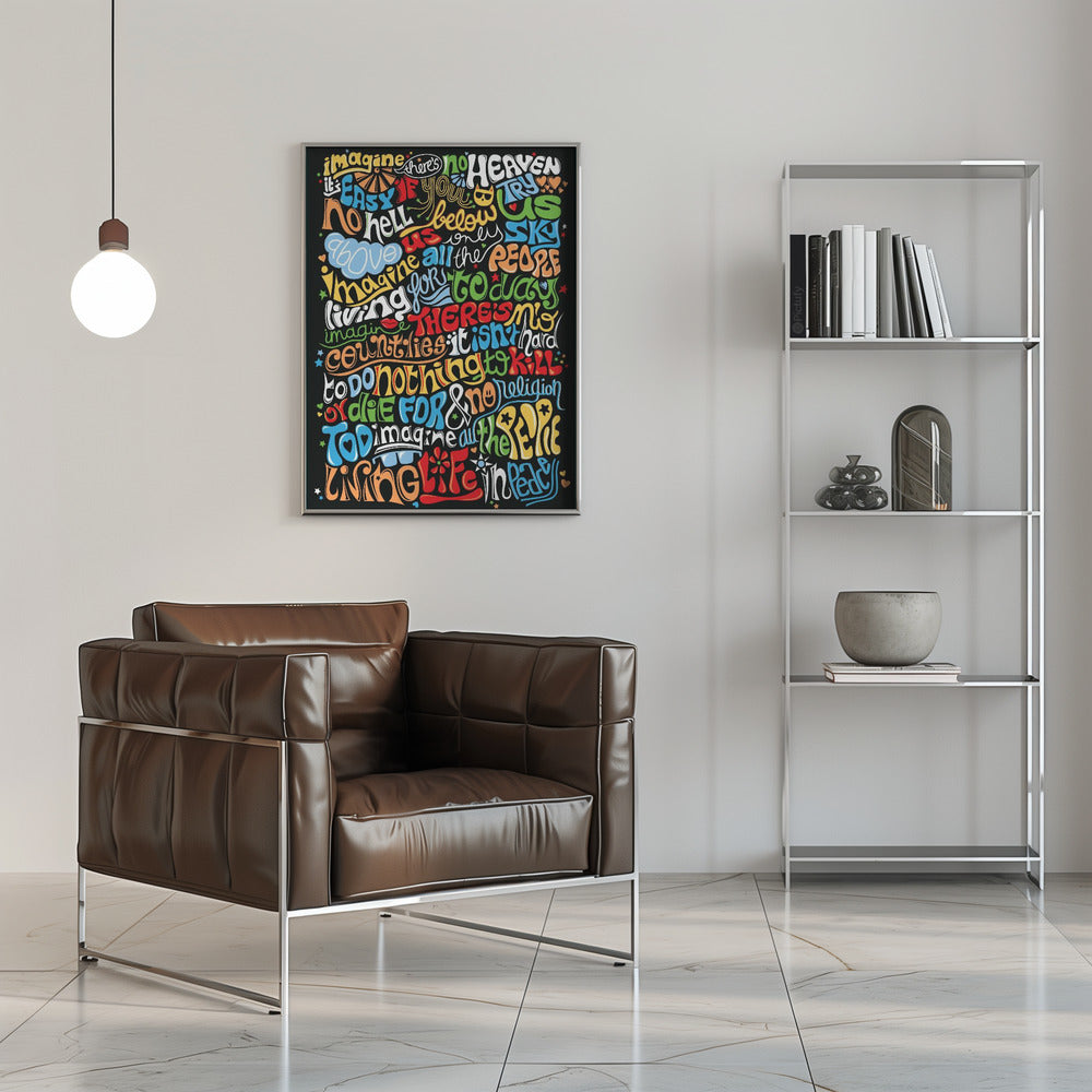 Imagine Canvas Print