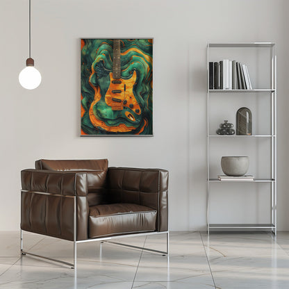 Music Guitar 4 Canvas Print