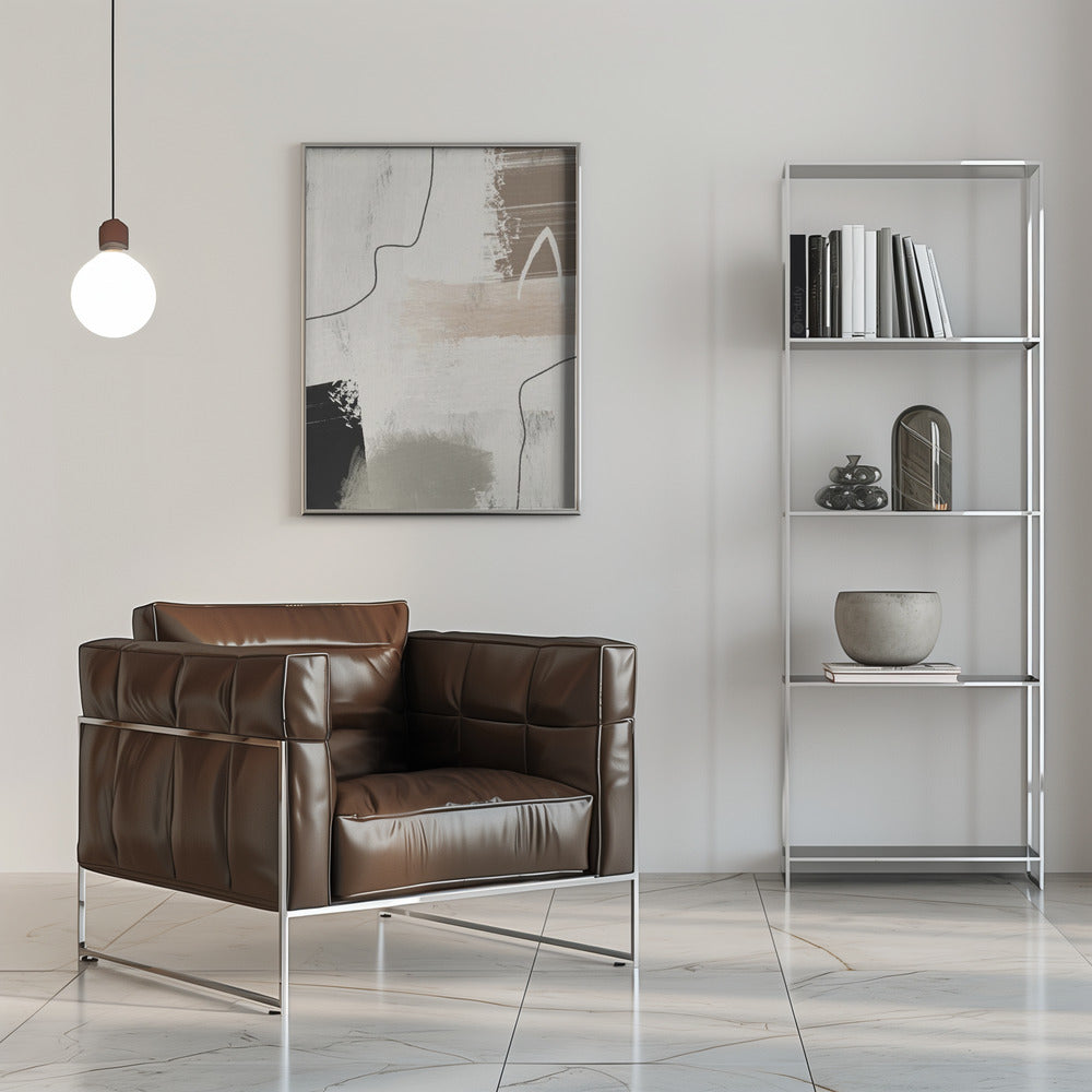 Wall art Earthly shapes