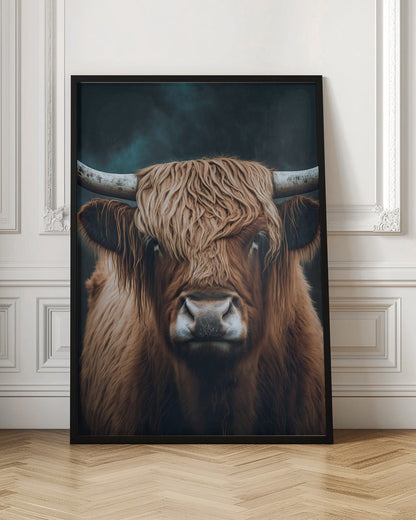 Wall art Highland Cow Canvas Print