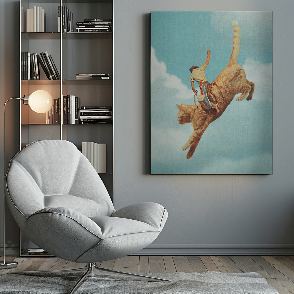 Wall Art Meehaw Rodio Cat