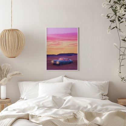 Wall art Serene View. Car Lover