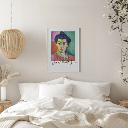 Wall art La Raie Verte With Signature
