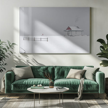 Wall art Guild House on the beach I Canvas Wall Art