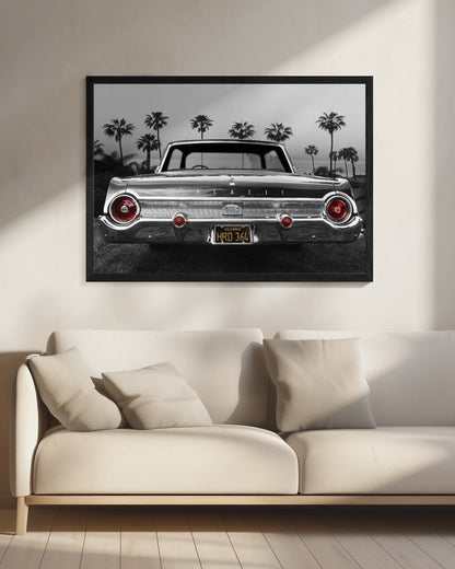 Wall art Ford Galaxie 500XL Canvas Print