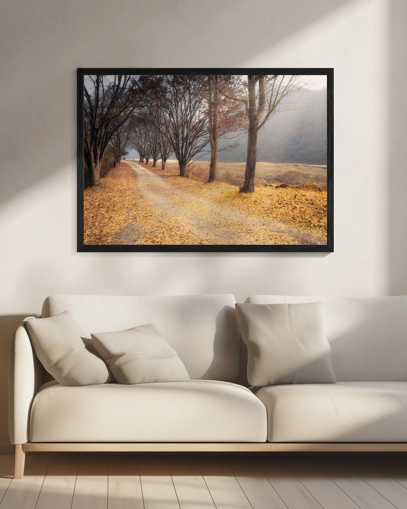 Wall art In the middle of autumn
