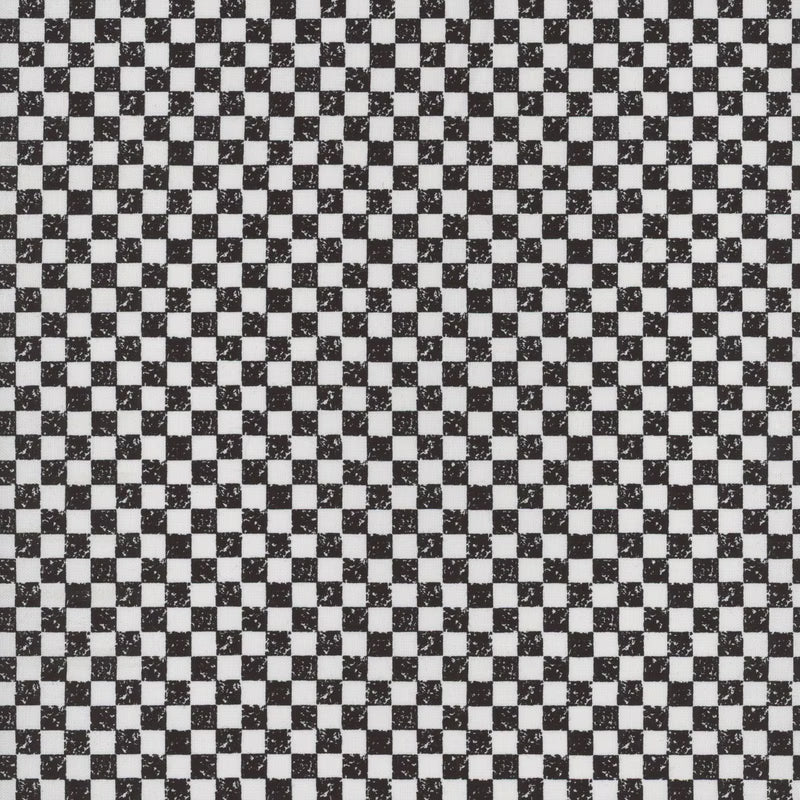 Riley Blake - Check Please - 1/4in Check Black