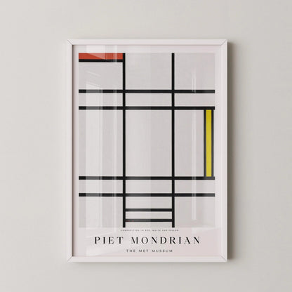 Piet Mondrian - Composition 1936 PRINT | Mid-Century Modern Art Print (available handframed or unframed)