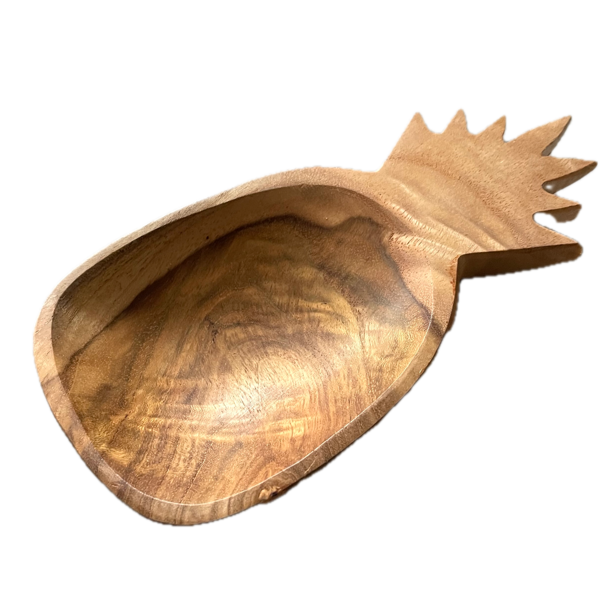 Small Wooden Pineapple Bowl