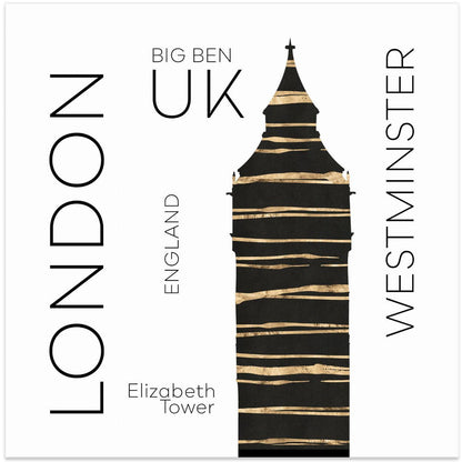 Wall art Urban Art LONDON Big Ben