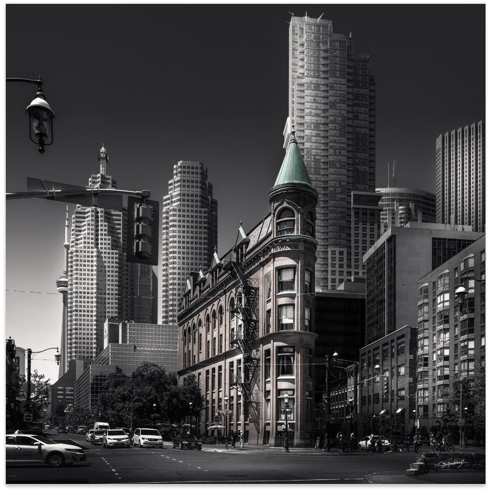 Wall Art Canadian Flatiron Canvas Print