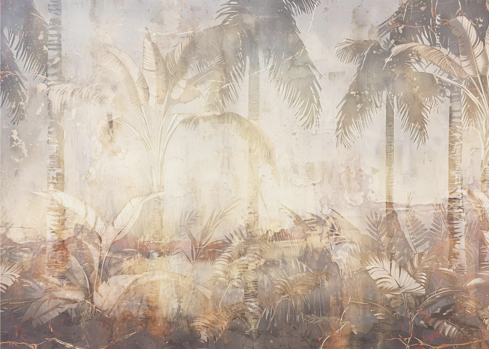 Wall art Jungle Leaves Art Illustration Wallart 45