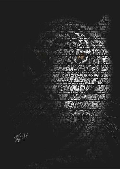 Wall art The Tiger