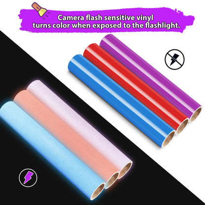 Vinyle thermocollant réfléchissant Teckwrap – Noir Encre | Vinyle thermocollant tendance et durable pour t-shirts et costumes