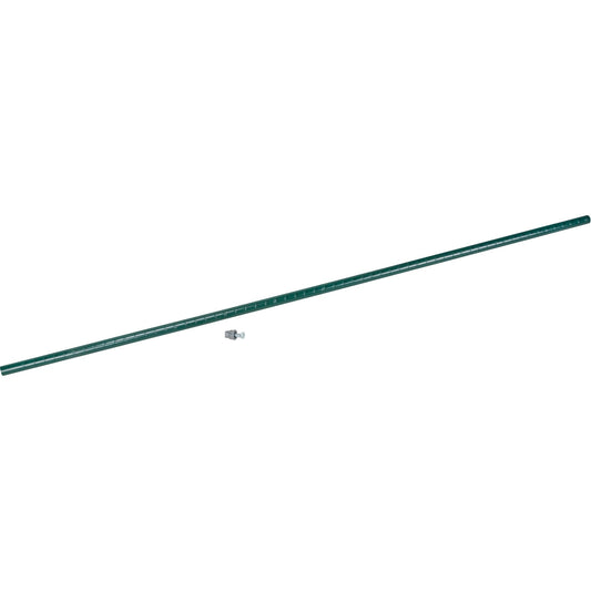 Poteau de rayonnage métallique en époxy vert robuste