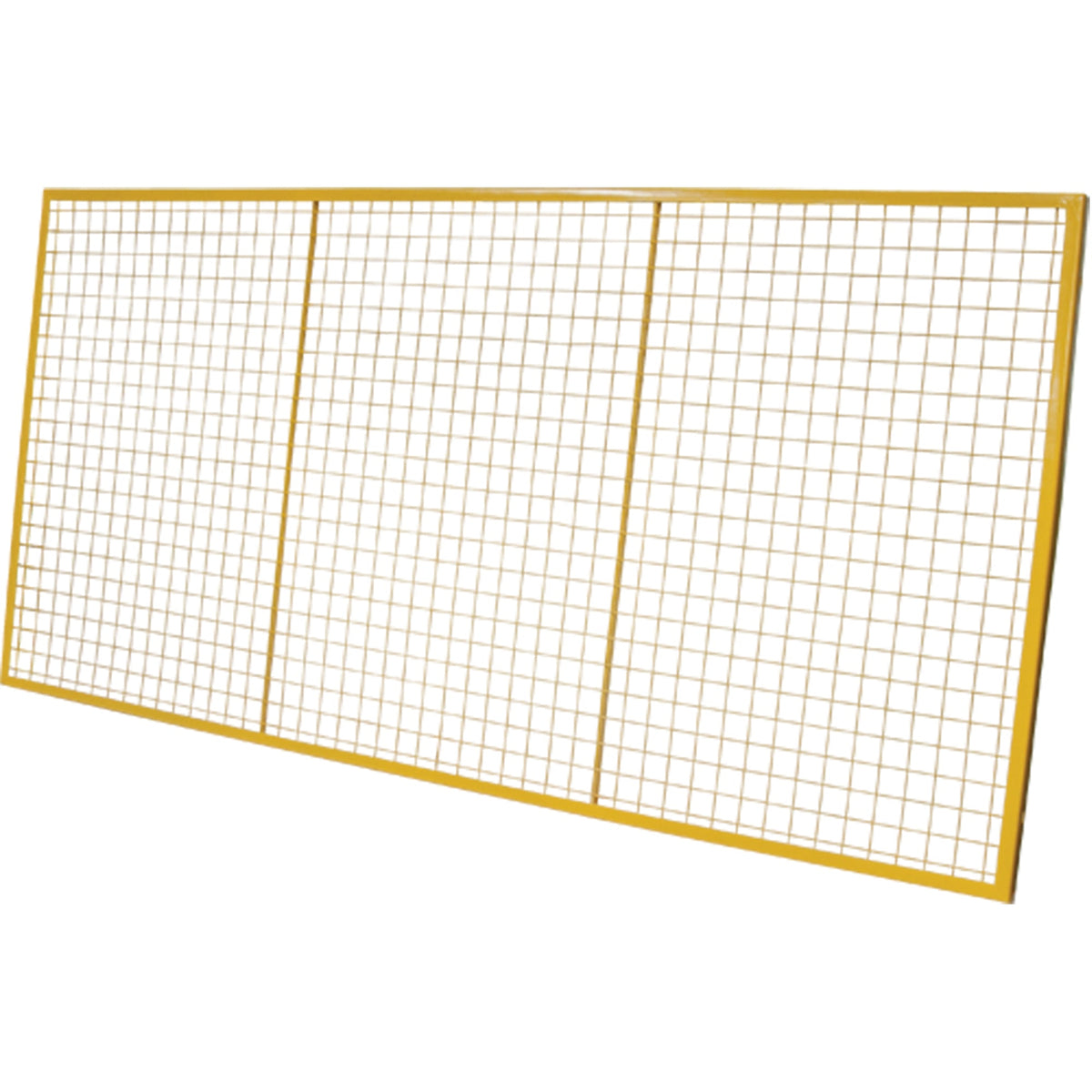 Pallet Back Rack Guards, 144" W x 48" H, 12" Brackets