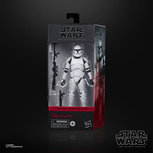 Star Wars The Black Series Phase I Clone Trooper- The Clone Wars Figure
