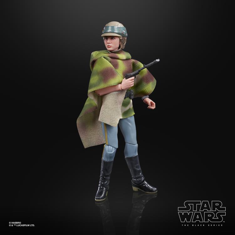 Star Wars The Black Series ROTJ Leia Endor Figurine Articulée de 15 cm