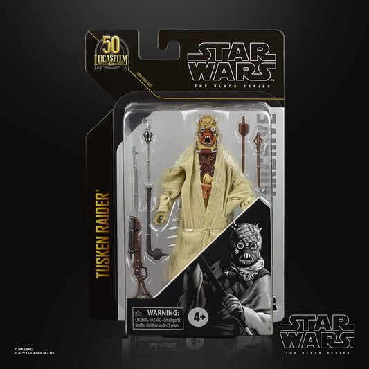 Star Wars The Black Series Archive Figurine Tusken Raider de 15 cm Star Wars : Un Nouvel Espoir Lucasfilm 50e anniversaire (emballage non conforme)