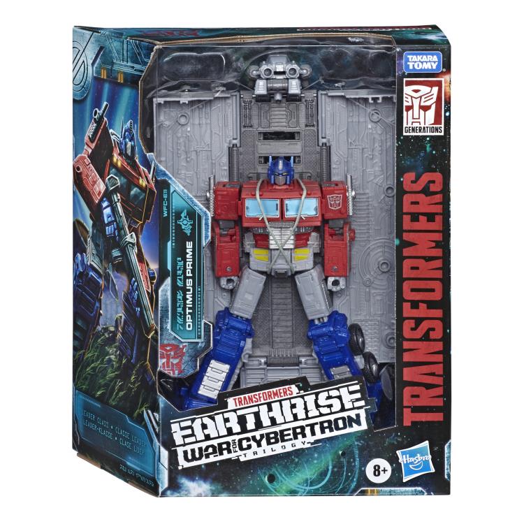 Transformers La Guerre pour Cybertron : Earthrise Optimus Prime Classe Leader - Réédition
