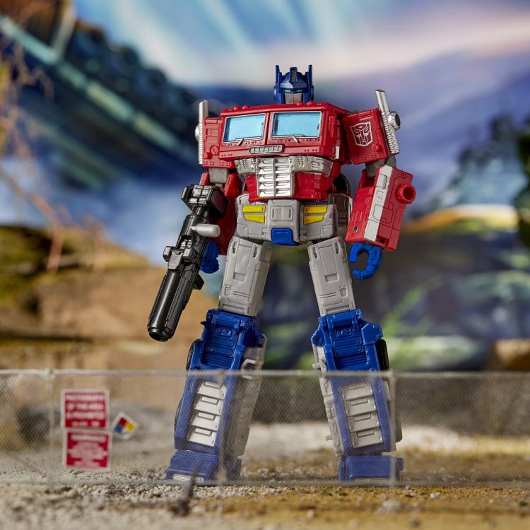 Transformers La Guerre pour Cybertron : Earthrise Optimus Prime Classe Leader - Réédition