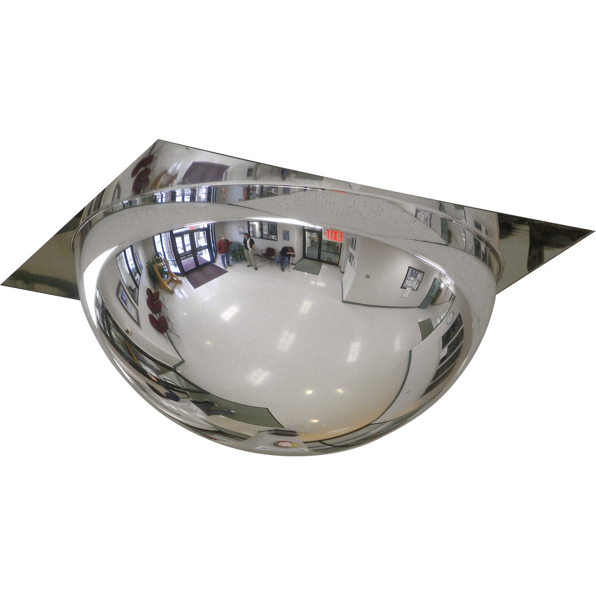 Dôme de panneau de plafond encastrable, Dôme complet, Dessus ouvert, 24" de diamètre